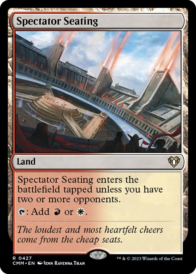 Spectator Seating [Commander Masters] (427)