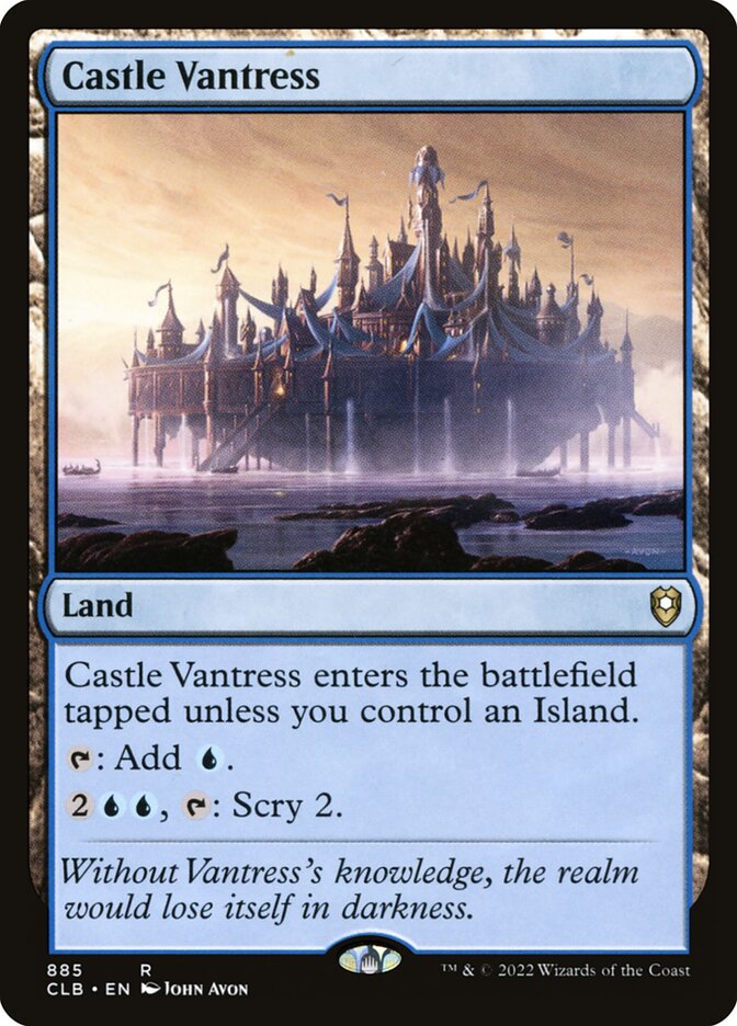 Castle Vantress [Commander Legends: Battle for Baldur's Gate] (885)