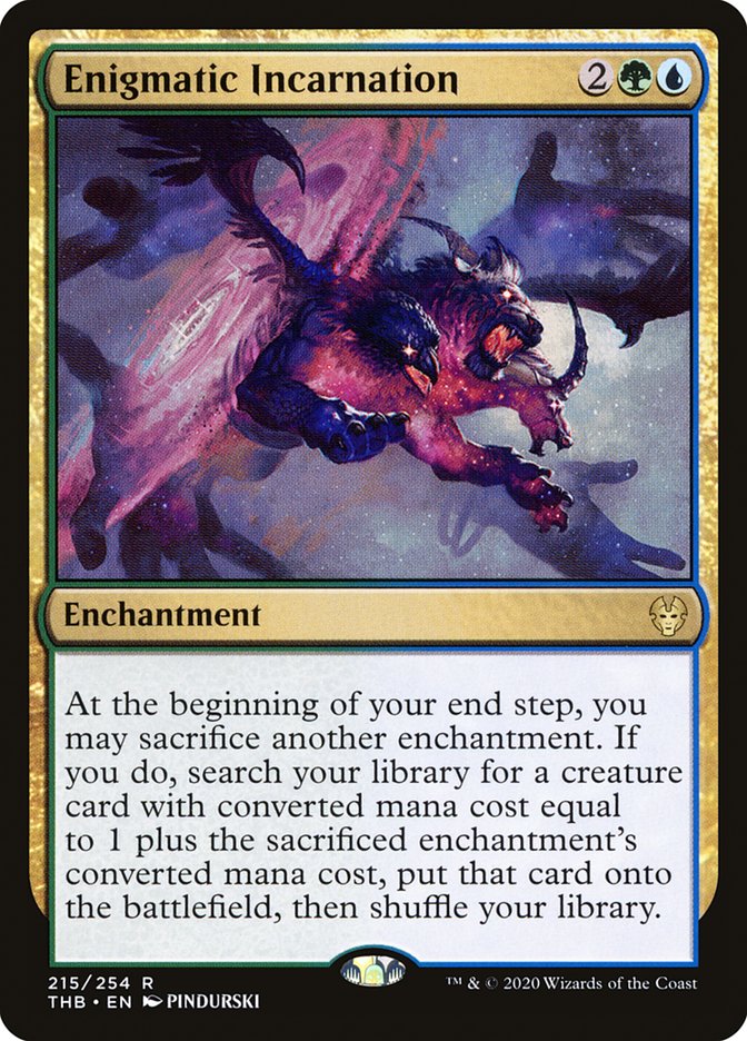 Enigmatic Incarnation [Theros Beyond Death] (215)