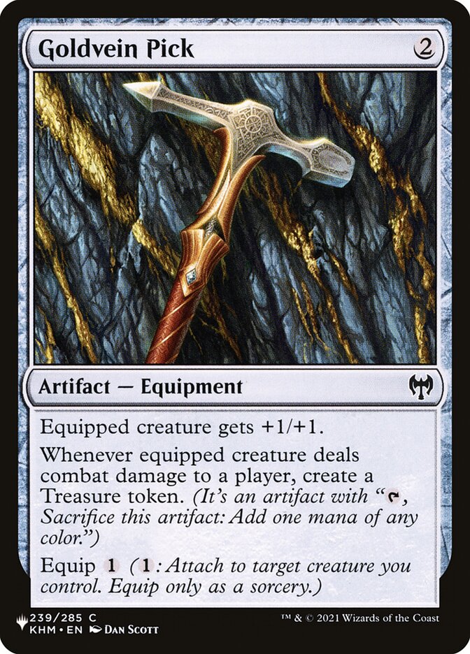 Goldvein Pick [The List] (KHM-239)