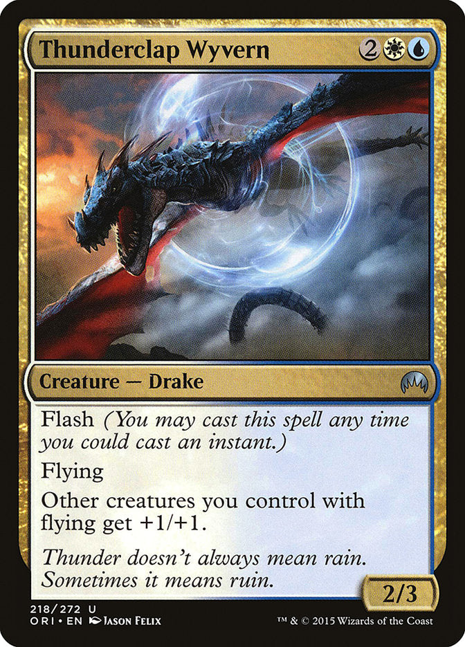 Thunderclap Wyvern [Magic Origins] (218)