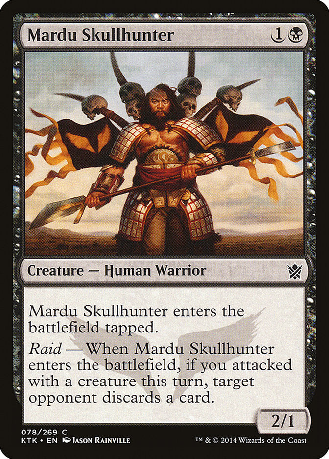 Mardu Skullhunter [Khans of Tarkir] (78)