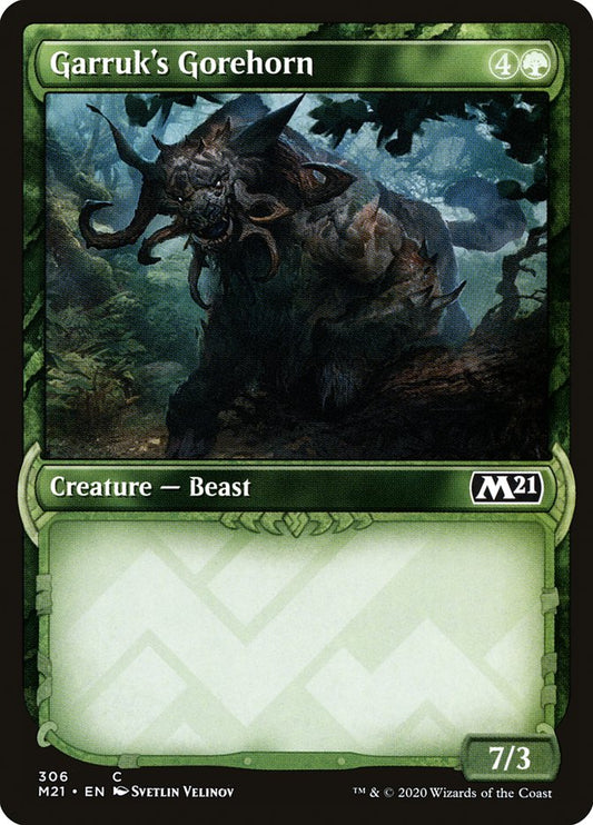 Garruk's Gorehorn [Core Set 2021] (306)