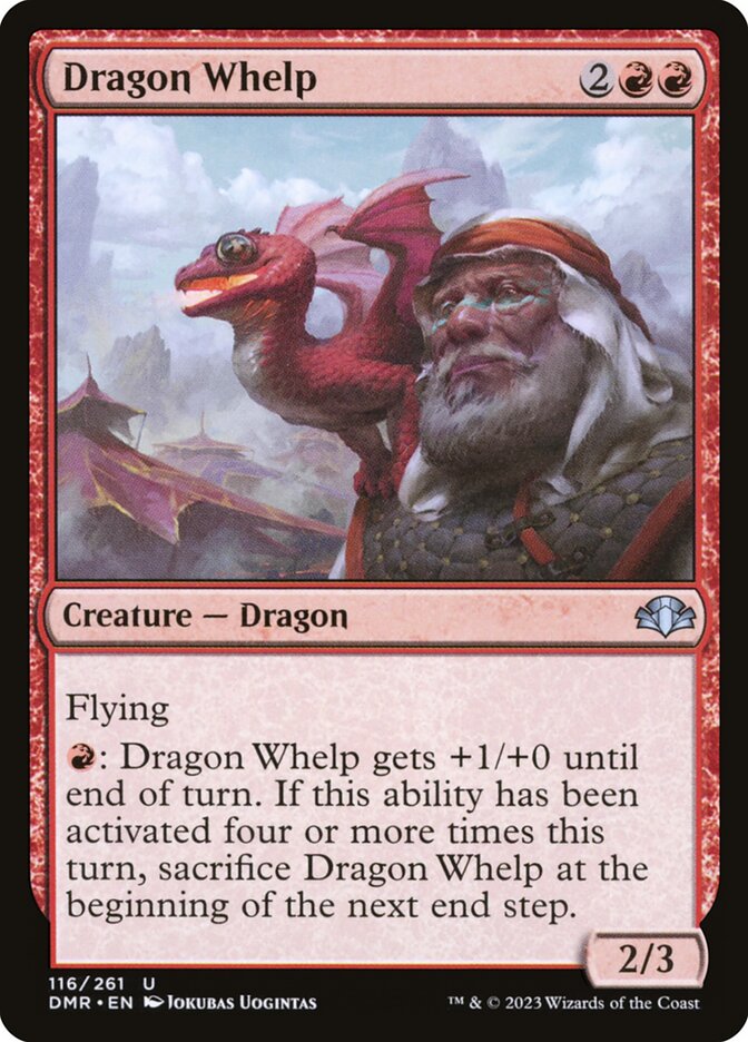Dragon Whelp [Dominaria Remastered] (116)