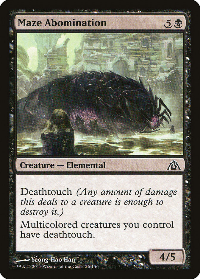 Maze Abomination [Dragon's Maze] (26)