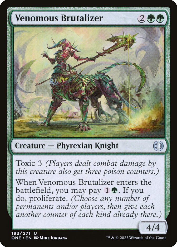 Venomous Brutalizer [Phyrexia: All Will Be One] (193)