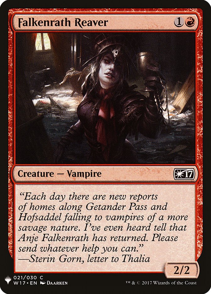 Falkenrath Reaver [The List] (W17-21)