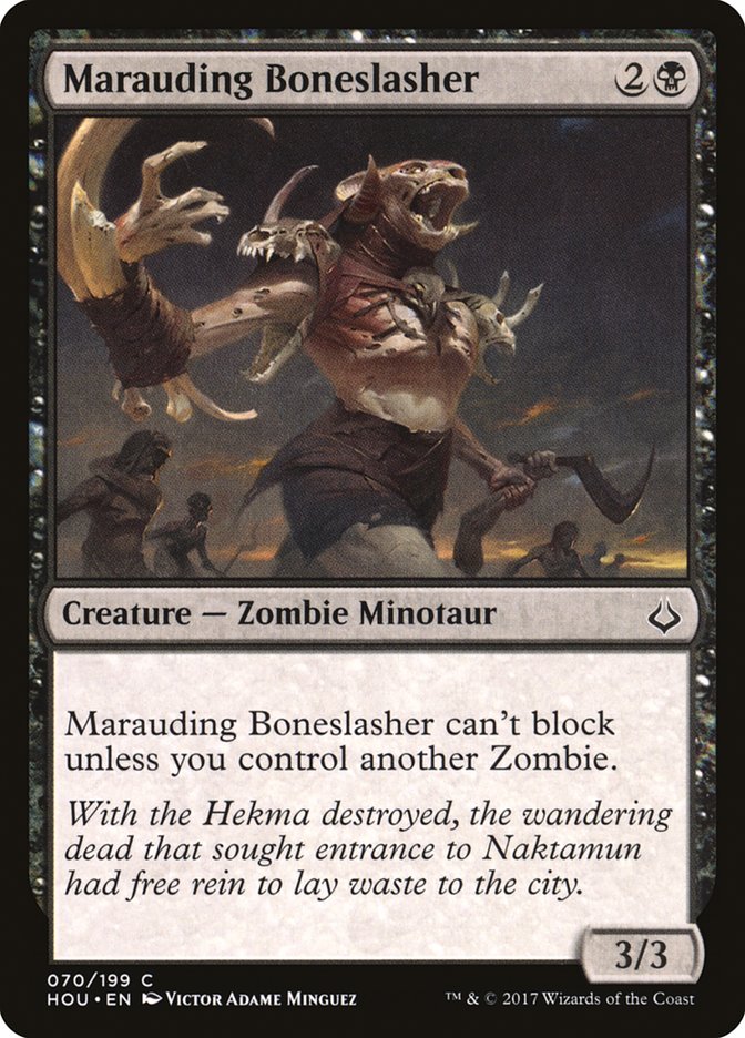 Marauding Boneslasher [Hour of Devastation] (70)