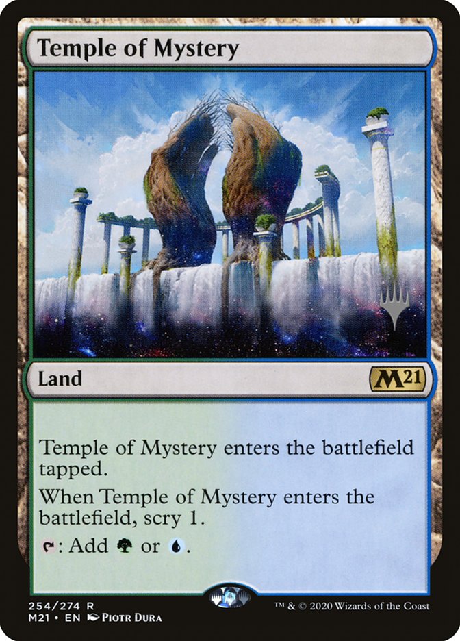 Temple of Mystery [Core Set 2021 Promos] (254p)