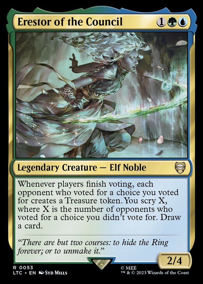Erestor of the Council [Tales of Middle-earth Commander] (53)