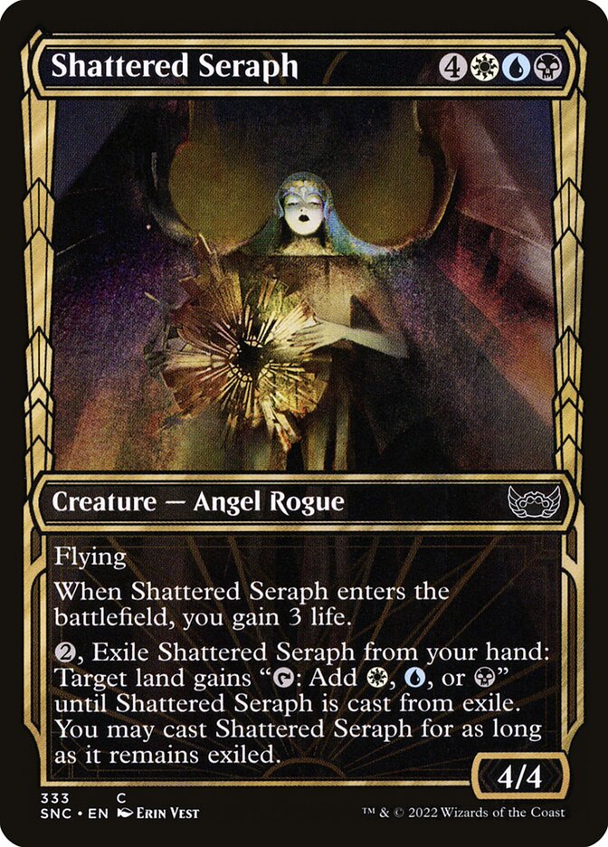 Shattered Seraph [Streets of New Capenna] (333)