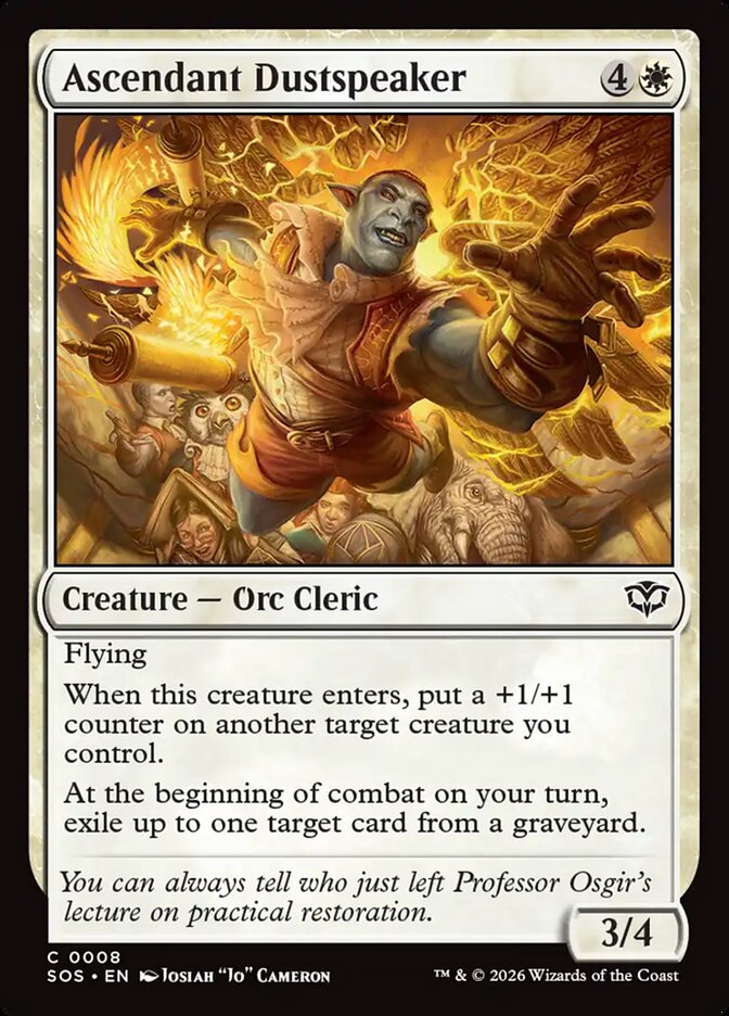 Ascendant Dustspeaker [Secrets of Strixhaven] (8)
