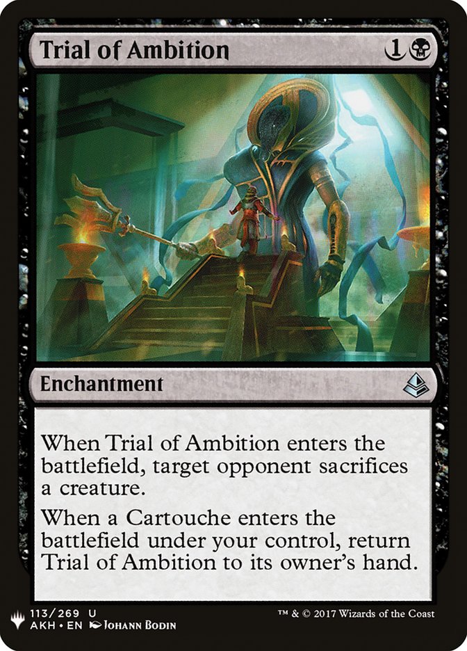 Trial of Ambition [The List] (AKH-113)