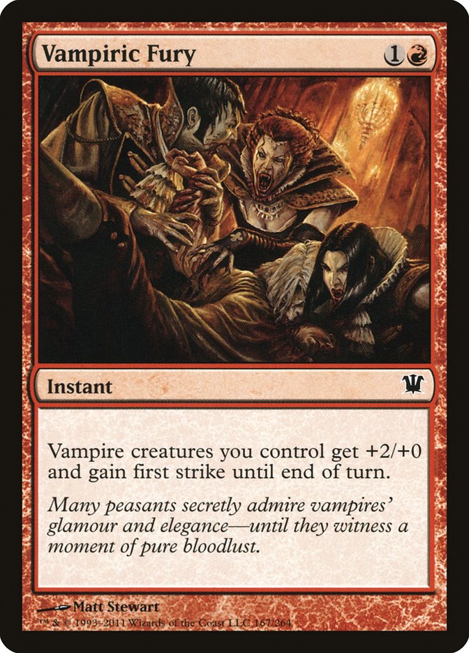 Vampiric Fury [Innistrad] (167)