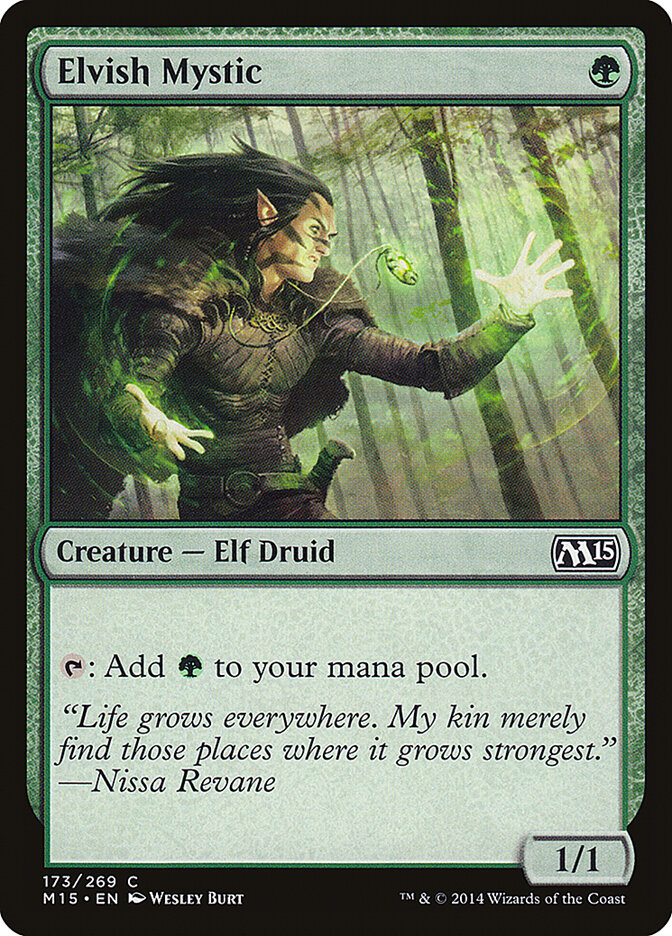 Elvish Mystic [Magic 2015] (173)