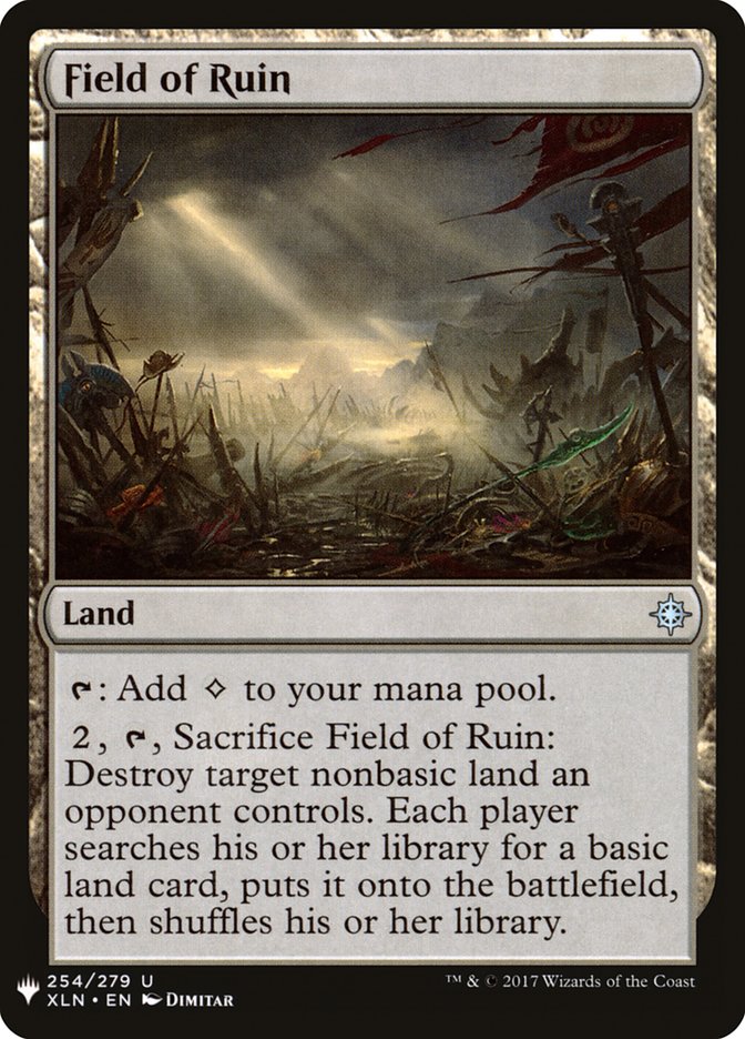 Field of Ruin [The List] (XLN-254)