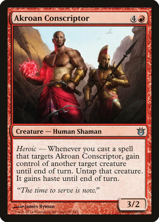 Akroan Conscriptor [Born of the Gods] (87)