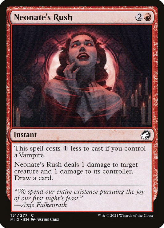Neonate's Rush [Innistrad: Midnight Hunt] (151)