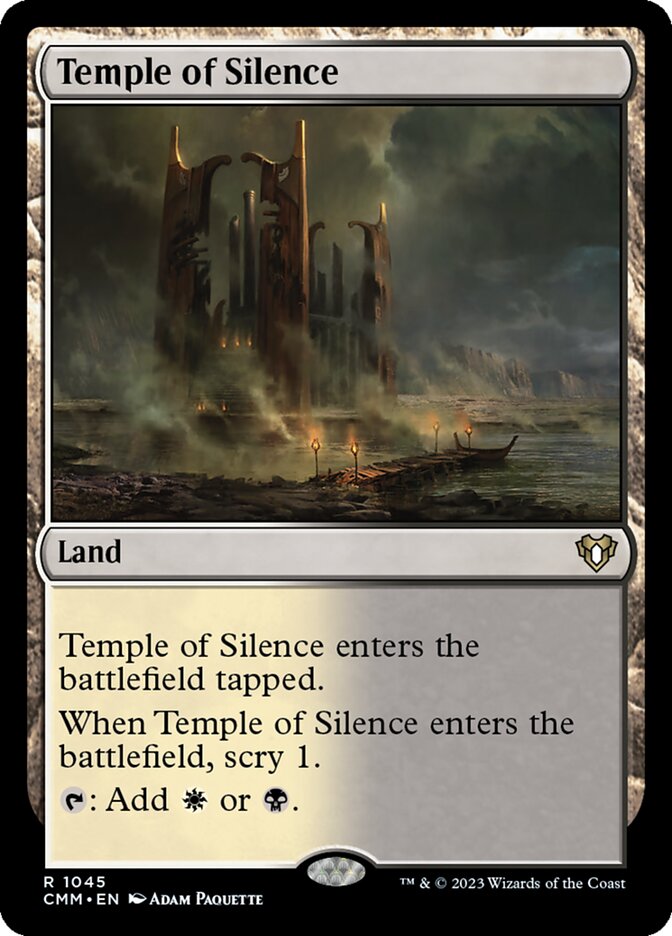 Temple of Silence [Commander Masters] (1045)