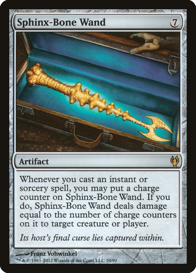 Sphinx-Bone Wand [Duel Decks: Izzet vs. Golgari] (29)