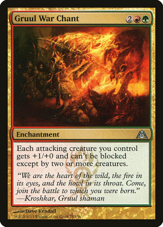 Gruul War Chant [Dragon's Maze] (75)