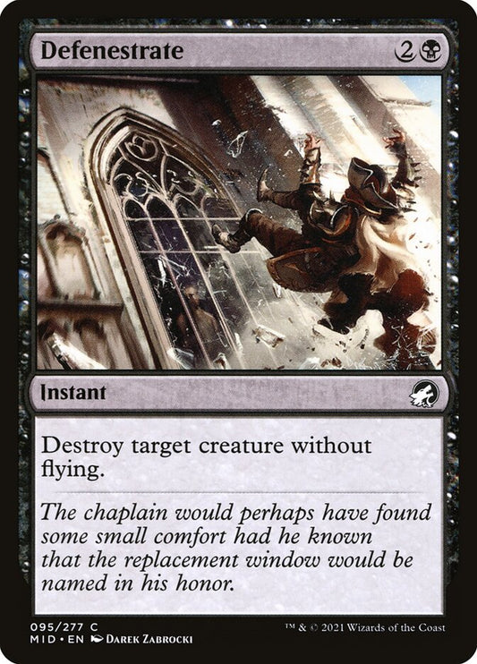 Defenestrate [Innistrad: Midnight Hunt] (95)