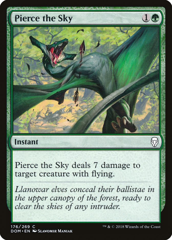Pierce the Sky [Dominaria] (176)