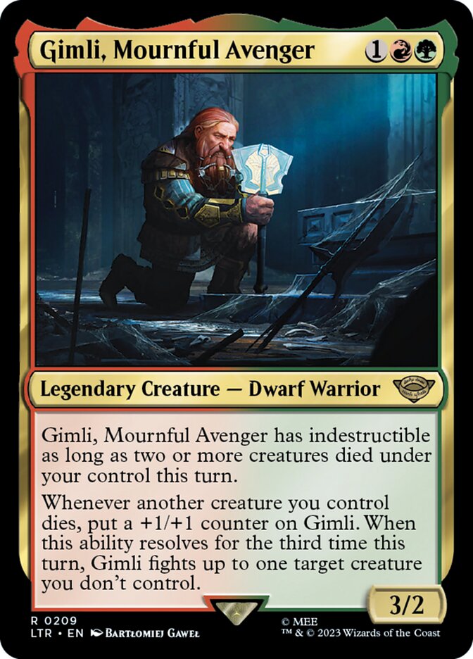 Gimli, Mournful Avenger [The Lord of the Rings: Tales of Middle-earth] (209)