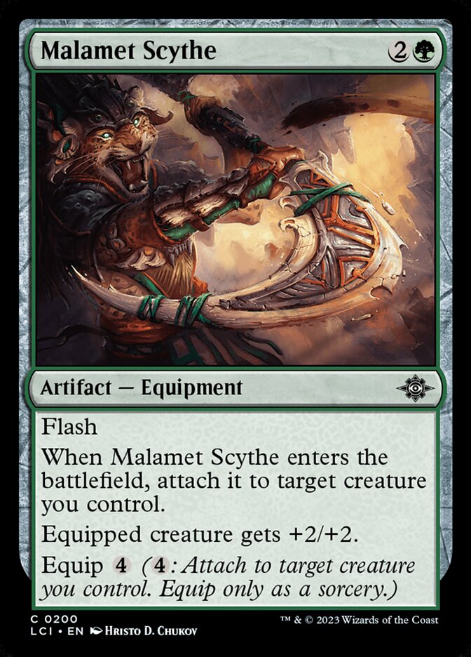 Malamet Scythe [The Lost Caverns of Ixalan] (200)