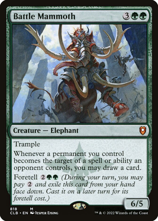 Battle Mammoth [Commander Legends: Battle for Baldur's Gate] (818)