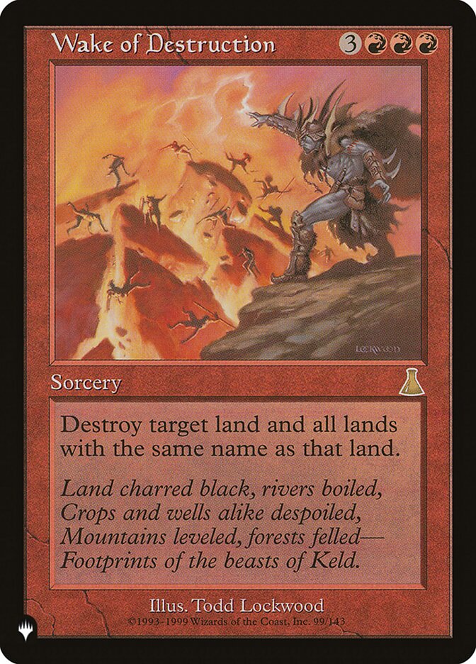 Wake of Destruction [The List] (UDS-99)