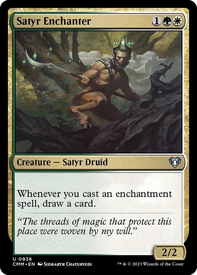 Satyr Enchanter [Commander Masters] (936)
