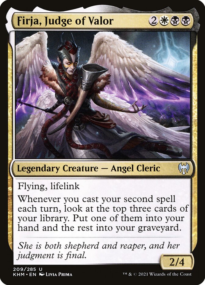 Firja, Judge of Valor [Kaldheim] (209)