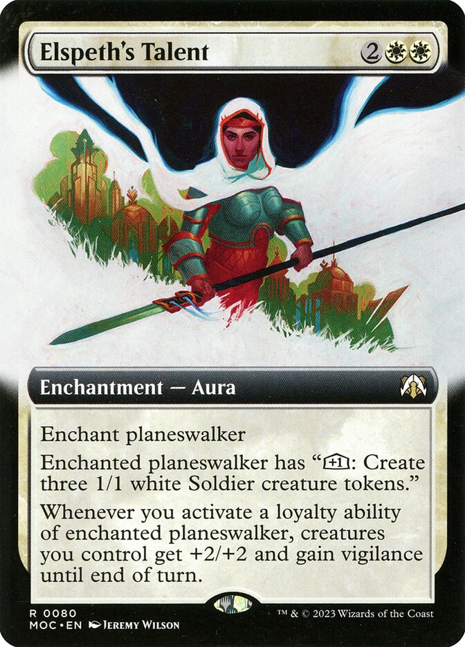 Elspeth's Talent [March of the Machine Commander] (80)