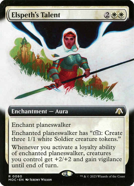 Elspeth's Talent [March of the Machine Commander] (80)