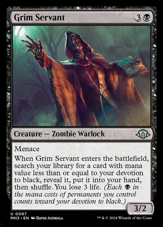 Grim Servant [Modern Horizons 3] (97)