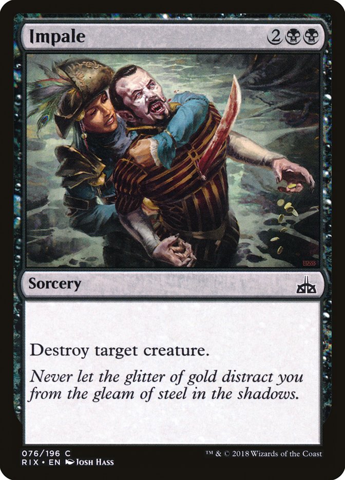 Impale [Rivals of Ixalan] (76)