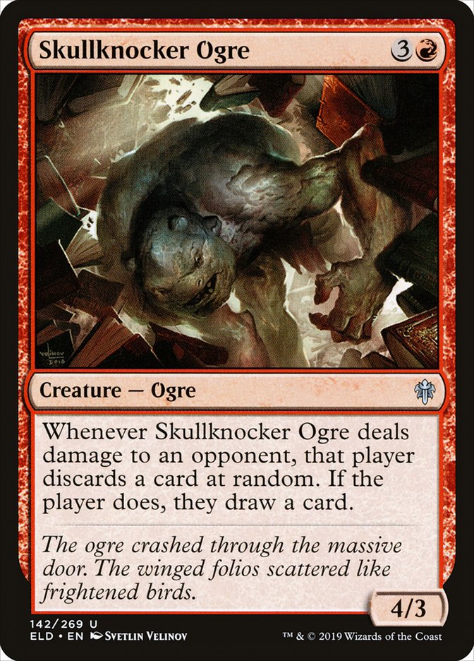 Skullknocker Ogre [Throne of Eldraine] (142)