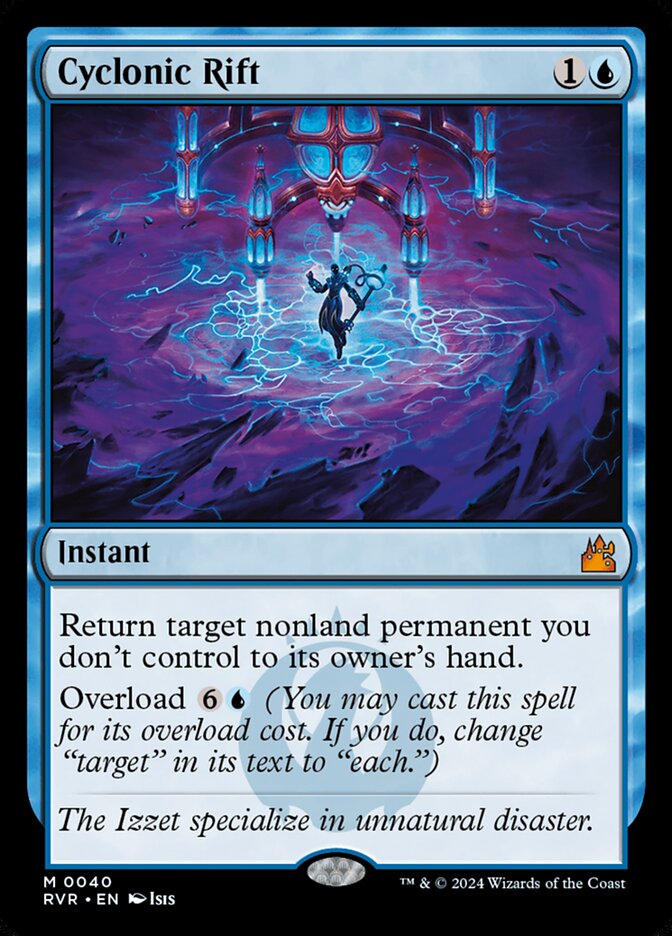 Cyclonic Rift [Ravnica Remastered] (40)