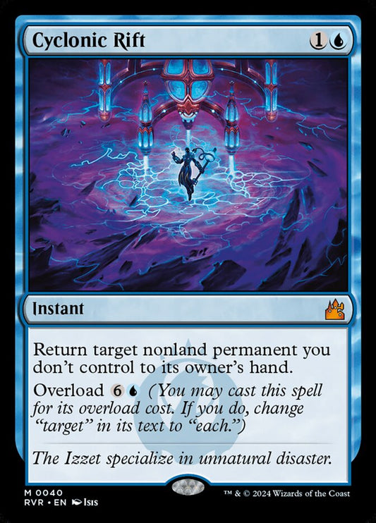 Cyclonic Rift [Ravnica Remastered] (40)