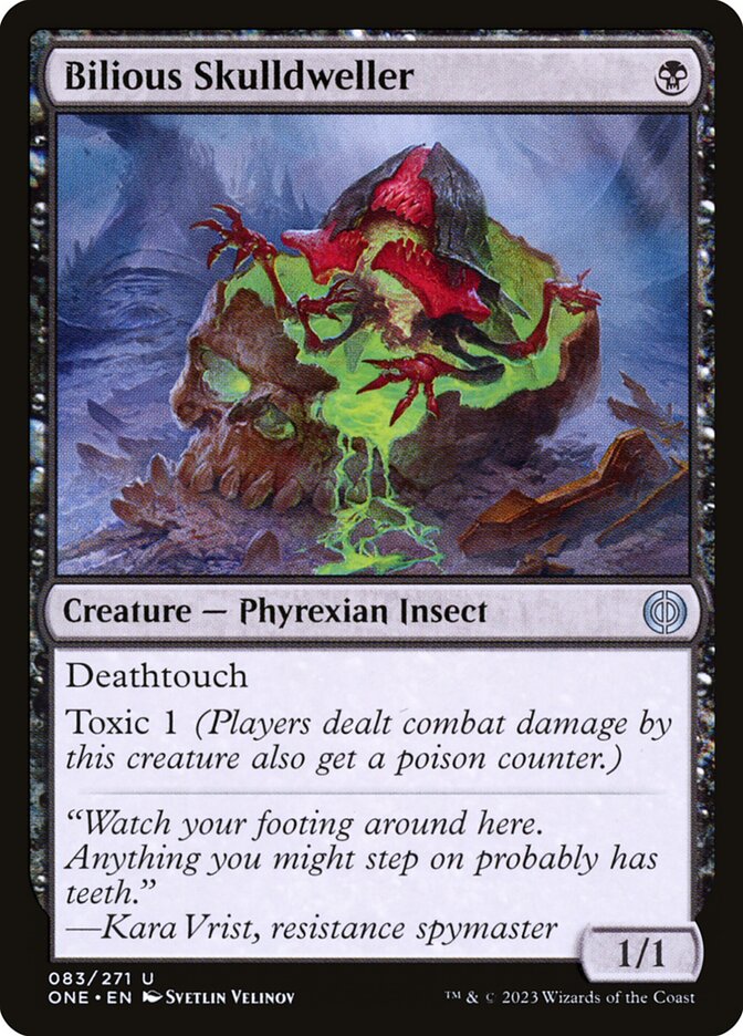 Bilious Skulldweller [Phyrexia: All Will Be One] (83)