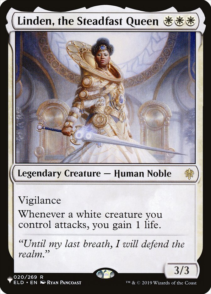 Linden, the Steadfast Queen [The List] (ELD-20)