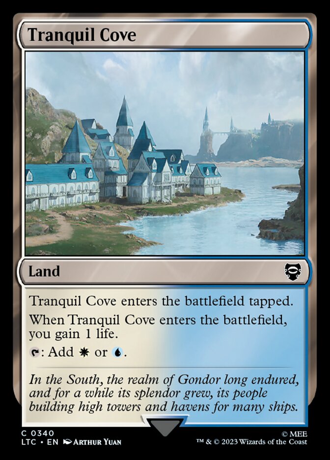 Tranquil Cove [Tales of Middle-earth Commander] (340)