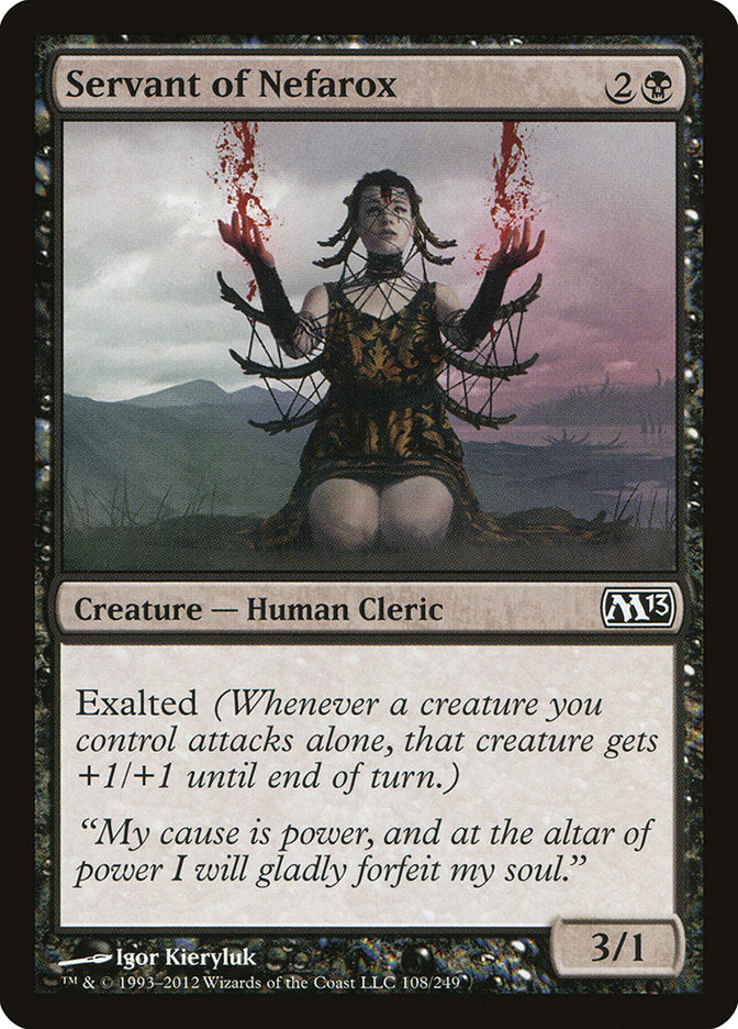Servant of Nefarox [Magic 2013] (108)