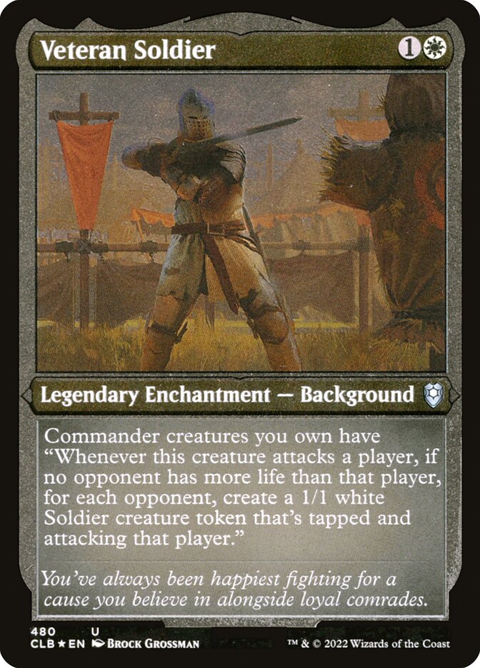 Veteran Soldier [Commander Legends: Battle for Baldur's Gate] (480)
