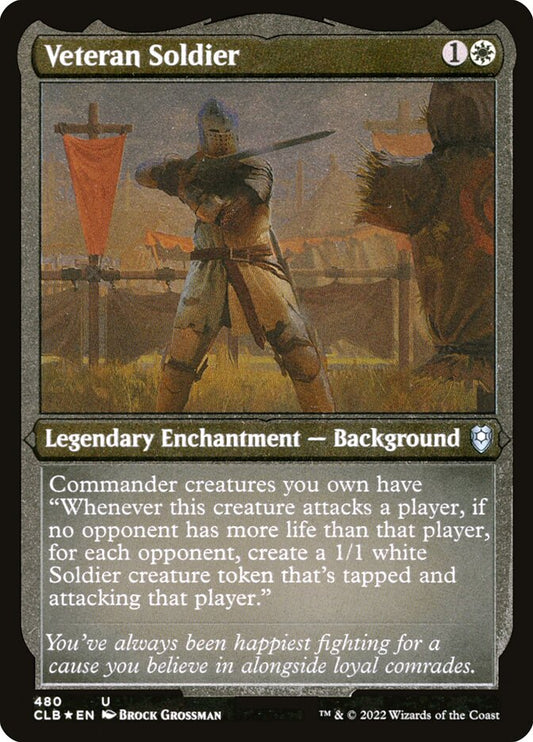 Veteran Soldier [Commander Legends: Battle for Baldur's Gate] (480)