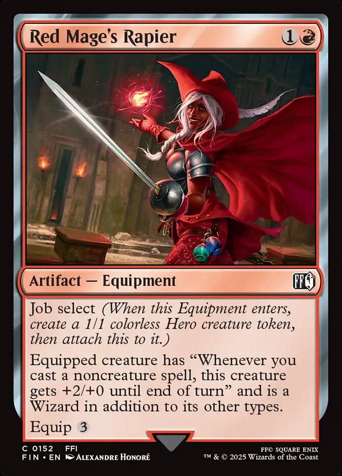 Red Mage's Rapier [Final Fantasy] (152)