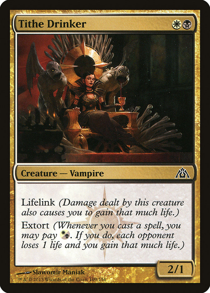 Tithe Drinker [Dragon's Maze] (109)