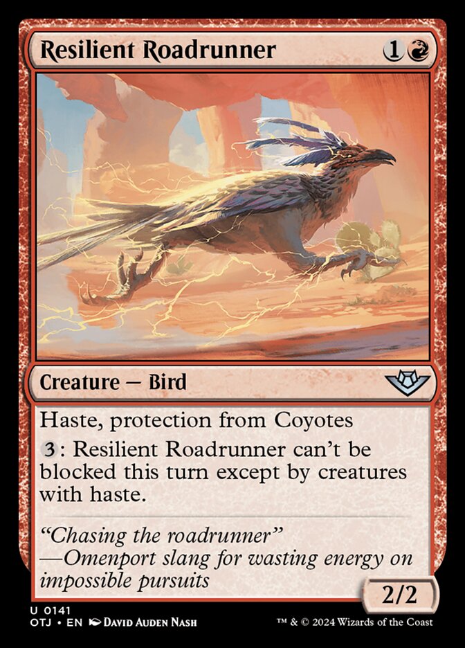 Resilient Roadrunner [Outlaws of Thunder Junction] (141)