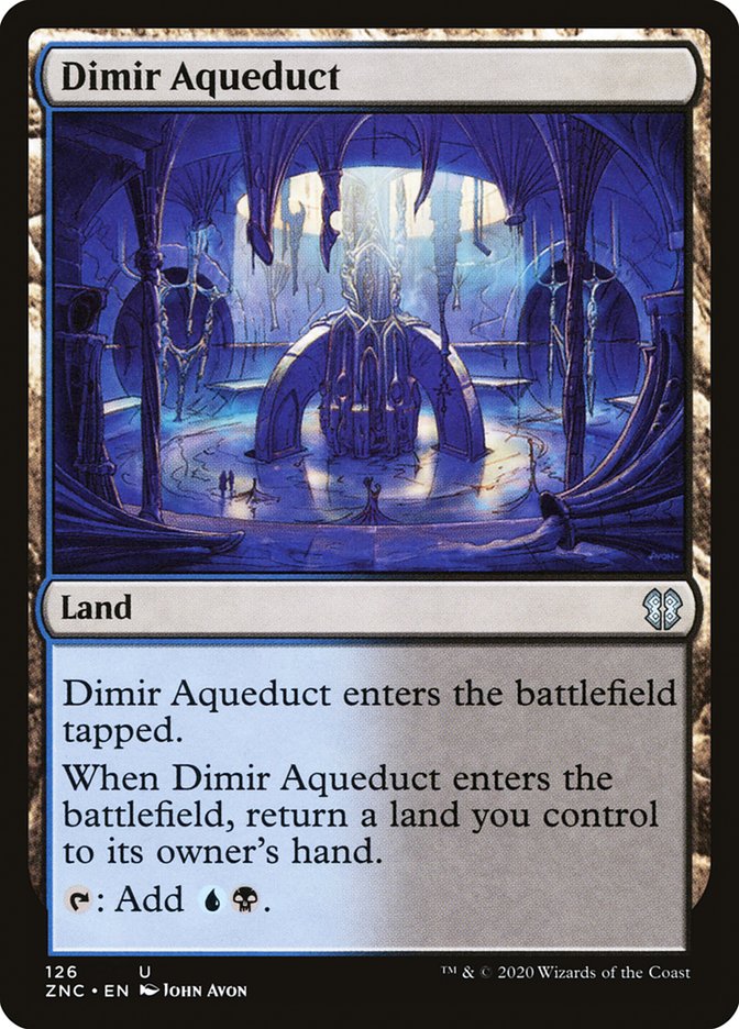 Dimir Aqueduct [Zendikar Rising Commander] (126)